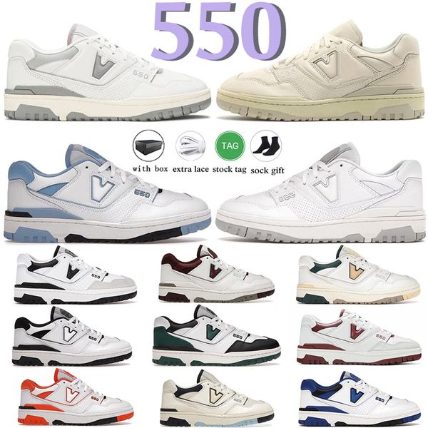 

550s casual shoes cream navy blue white green shadow sea salt varsity gold unc syracuse men women n550 b550 bb550 outdoor sports trainers sn