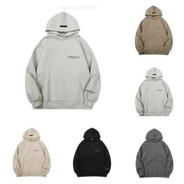 

sweatshirts luxury fashion men's essentials jackets hoodies ess men women letter pullover hoodie hooded sweater casual sweatshirt coup, Black;brown