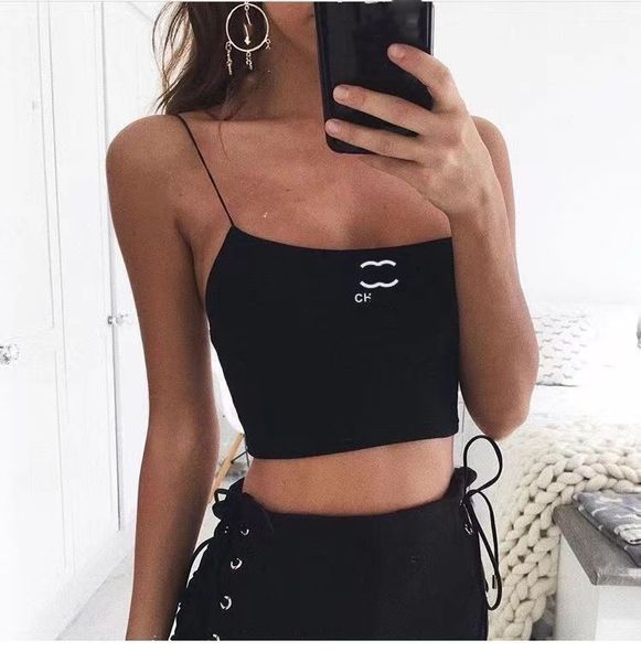 

women vest womens camisole tank summer style sleeveless slim white halter