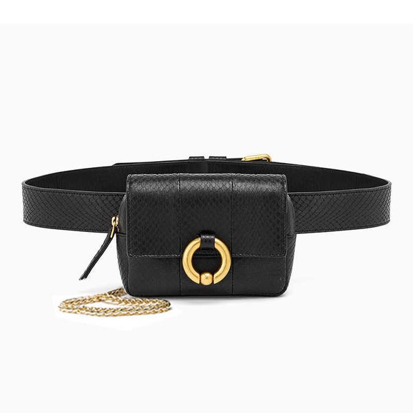 

evening bag women hip bag fanny pack fashion belt s snake pattern package bum p