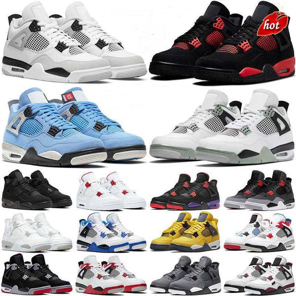 

2023 jumpman og jumpman 4 basketball shoes for men women 4s military black cat sail red thunder white oreo cactus jack blue university infra