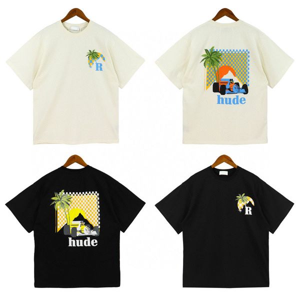 

men's plus tees & polos round neck embroidered and printed polar style summer wear with street pure cotton g4, Black;brown