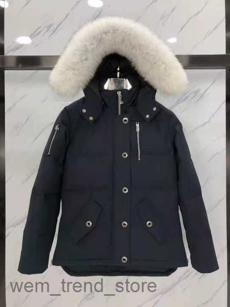

2022 new 22ss casual mens jacket moose down outwear doudoune man winter coat parkas knuck warm clothings s-xxl 6 mooses knuckles 69mt, Black