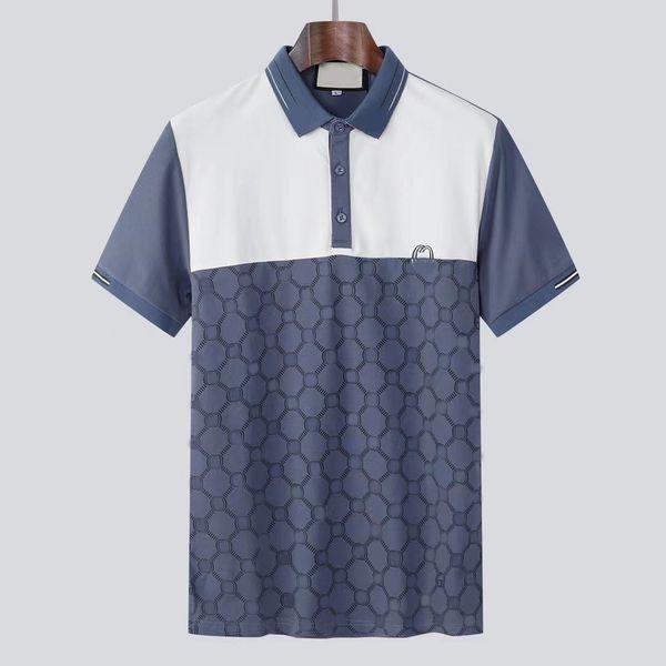 

2023 mens designer brand summer polos embroidery polo shirts fashion shirt men women high street casual tees size s-2xl, White;black
