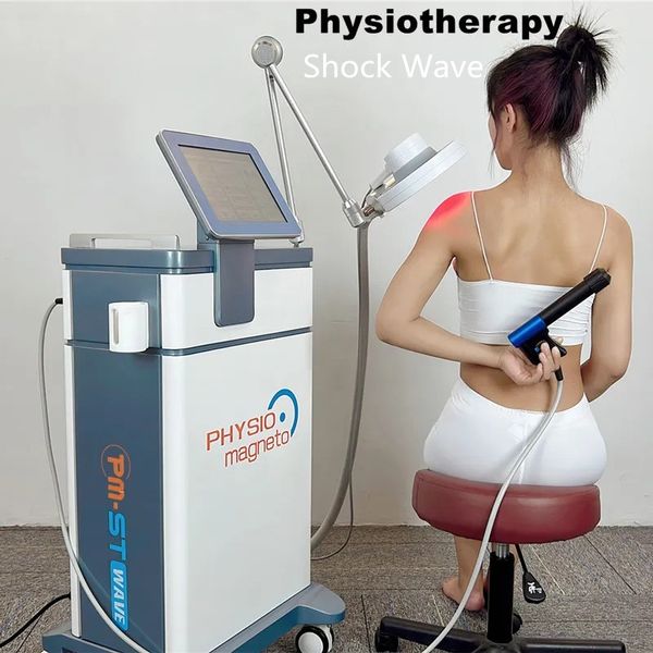 

3 in 1 magnetic therapy physio magneto magnetotherapy machine near infrared light full body massager device shock wave laser nirs therapy fo