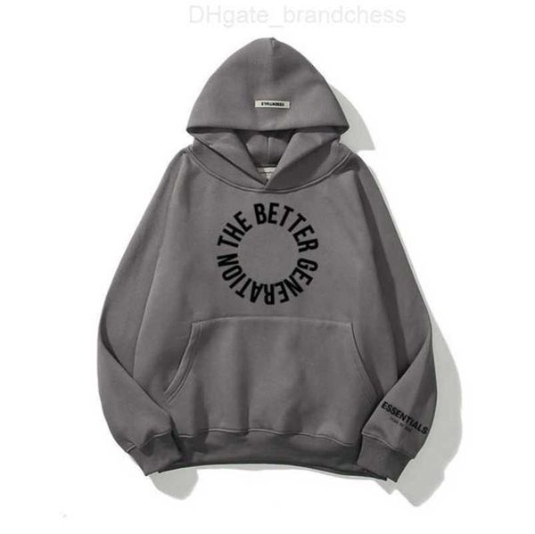 

essentials luxury men's sweatshirts jackets hoodies ess men women letter pullover hooded street hip hop sweatshirt sweater hoodie casua, Black;brown