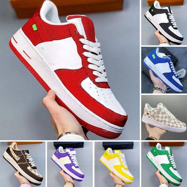 

2023 white low mens running shoes mca university blue designers sneakers one shoes size 36-45, Black