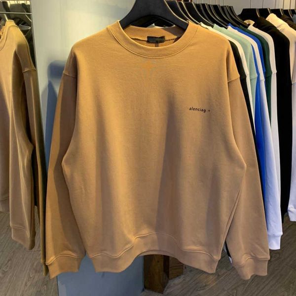 

cotton sweatshirt mens sweater bb designer sweaters men women oversize hoodie round neck long sleeve tshirt casual pullover coat, Black