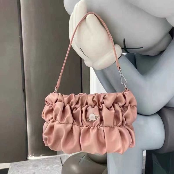 

women luxury vivian shoulder bag designer saturn bags totebag handbag 26cm large clutch lady fold purse 23cm eq4j