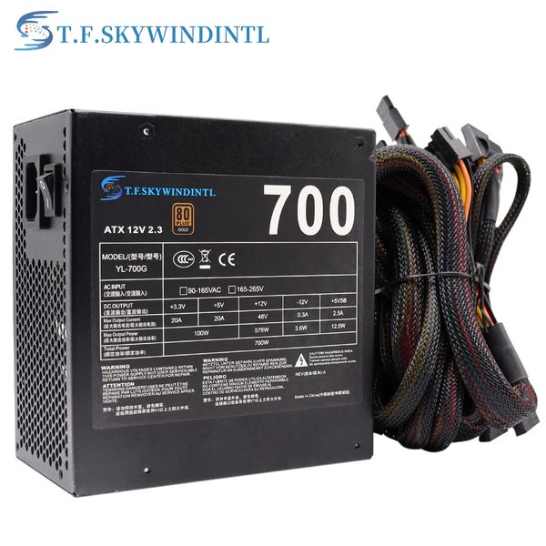 

t.f.skywindintl 700w atx pc gamer power supplies 700w psu unit for computer desktop