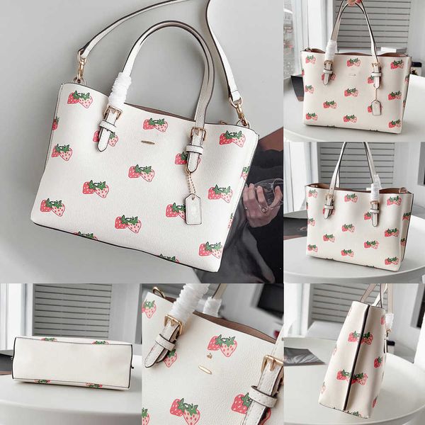 

shopping totes coabag shoulder bags handbags purse tote beach bag leather women designers bags pu ladies strawberry handbag purses 220928