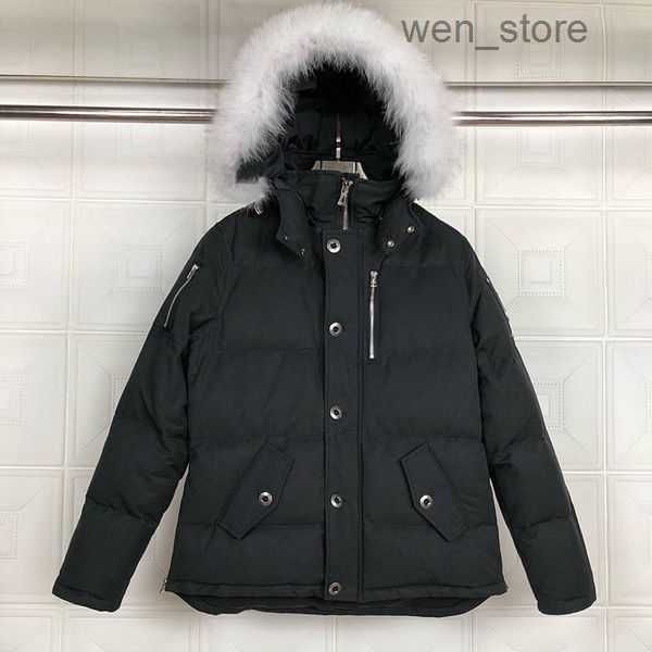 

2022 new 22ss casual mens jacket moose down outwear doudoune man winter coat parkas knuck warm clothings s-xxl 3 mooses knuckles 6kw1, Black