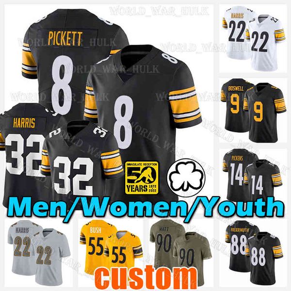 

88 pat freiermuth jersey joey porter jr. christian kuntz football 97 cameron heyward 75 joe greene 19 austin iii 86 hines ward 92 james harr, Black;red