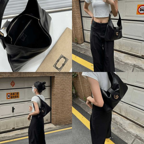

shoulder bags spice girl designer big backpack black gold series hobo underarm one crossbody handbag lazy versatile casual