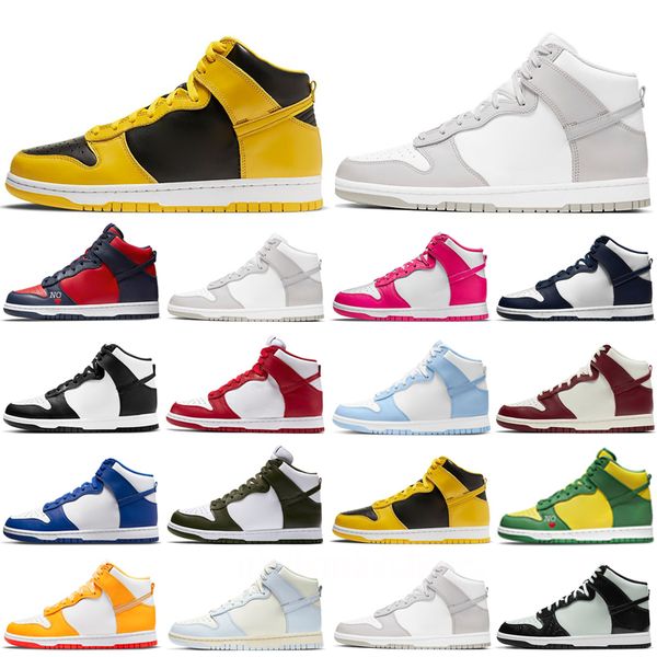 

men women black white casual shoes kentucky syracuse green vast grey dark mens sneakers dunks high 36-46