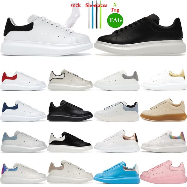 

luxurys designers shoes casual mc queens alexander mens women white leather platforms black suede blue outdoor oversized sneakers fashion ou