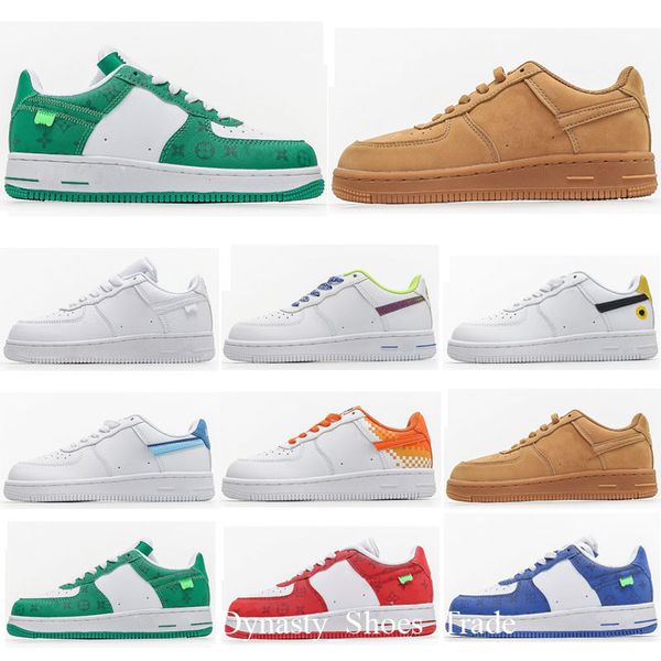 

2022 designer basketball shoes 1 utility black white shadow aurora barely green spruce aura have a nice day sports sneakers trainers