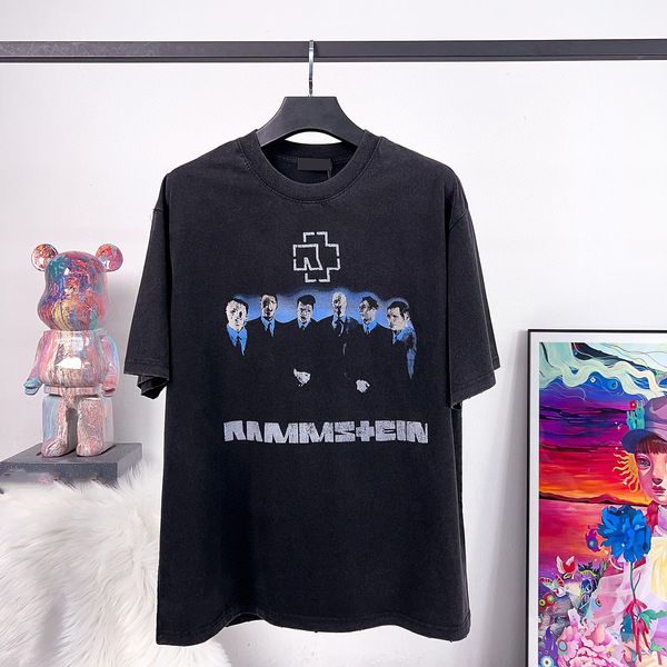 

men's plus tees polos round neck embroidered and printed polar style summer wear with street pure cotton fqed, Black;brown
