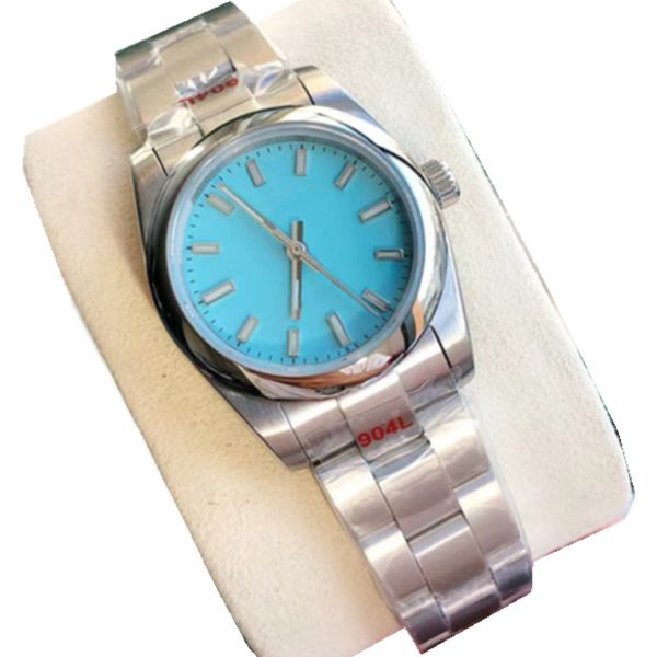 

watch mens watch automatic mechanical watches for men fashion wristwatches stainless steel strap wristwatch montre de luxe 41mm 31mm waterpr, Slivery;brown