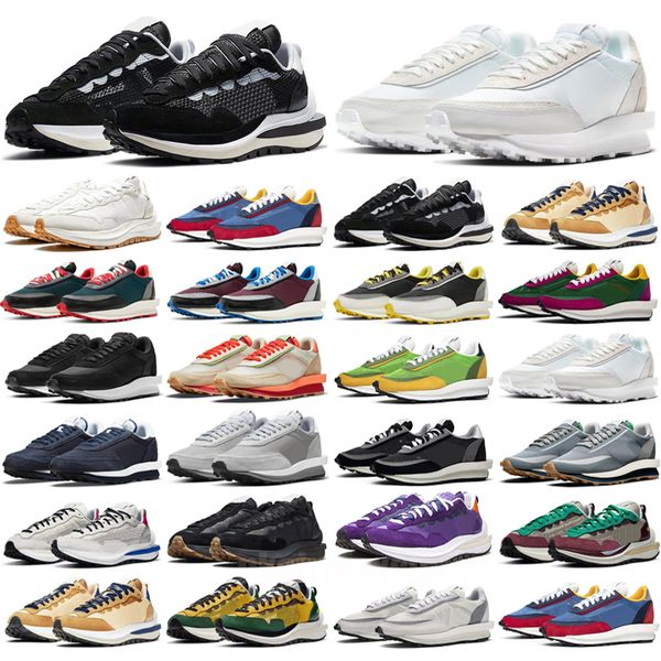 

sacais x fragment cool grey blue void running shoes mens womens vaporwaffle ldv waffle orange blaze sesame black team royal gum sail summit