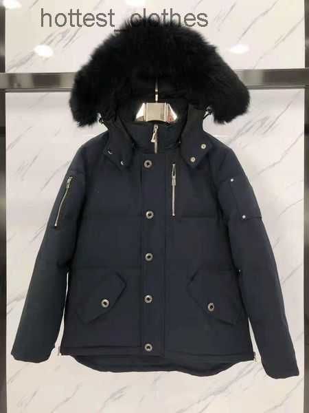 

2022 new 22ss casual mens jacket moose down outwear doudoune man winter coat parkas knuck warm clothings s-xxl 8 mooses knuckles thja, Black