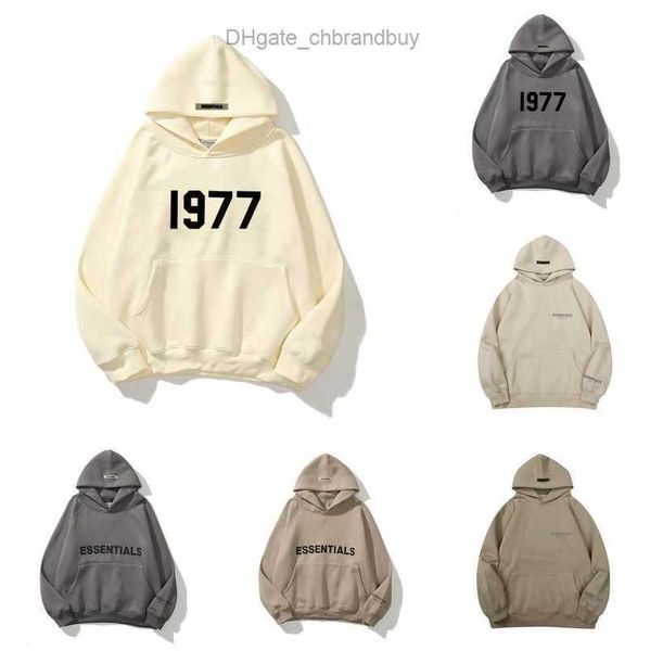 

luxury men's essentials sweatshirts jackets hoodies ess men women letter pullover hooded street hip hop sweatshirt sweater hoodie casua, Black;brown