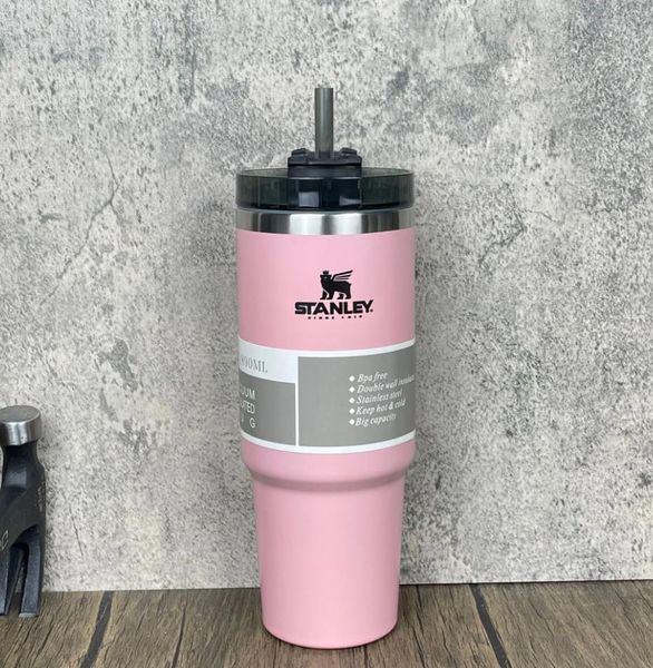 

ready to ship stanley 30oz stainless steel tumblers heat preservation couple simple cups large capacity car travel mugs water bottles with l