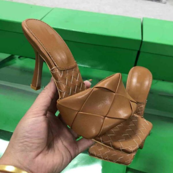 

shoes dress luxury heels designer bottegas sandals women fashion letter comfortable lining leather