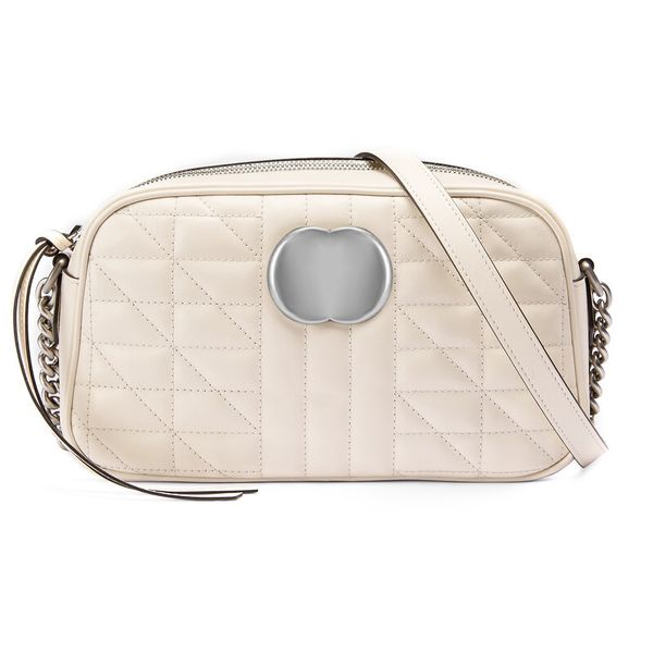 

luxury designer mini crossbody bag shoulder bags marmont clutch leather fashion travel totes metal logo chain famous womens camera bags hand