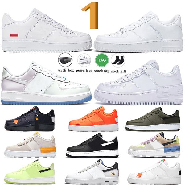 

designer 1 running shoes air platform mens trainers for men one women shadow black white pistachio frost wheat sports sneakers