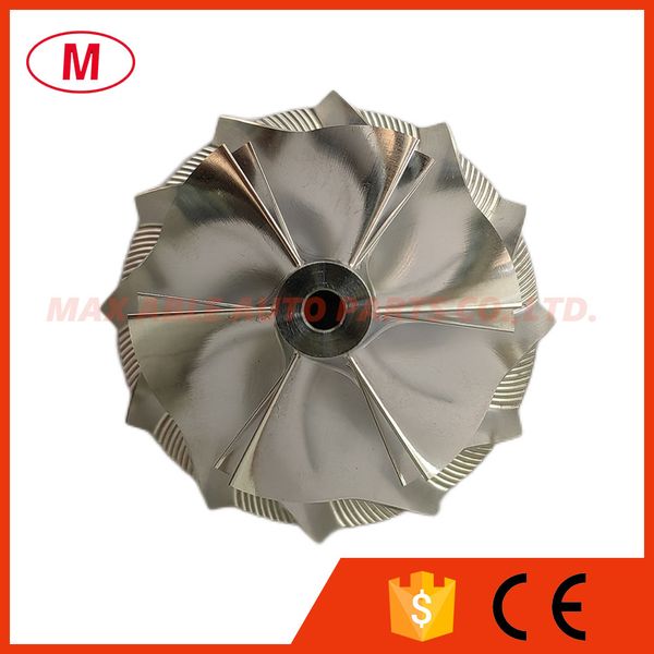 

gt12 high performance turbocharger turbo billet compressor wheel/aluminum 2618/milling wheel 42.00/50.96mm 6/6 blades for cartridge/chra/cor