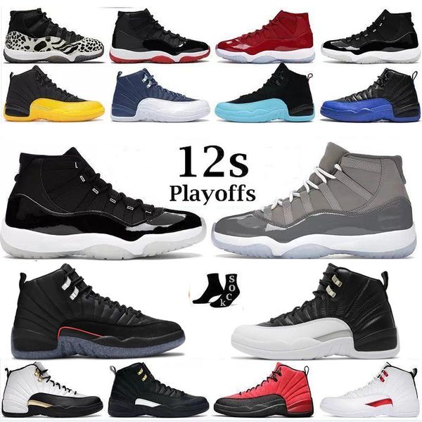 

12 mens basketball shoes 12s playoffs sneaker royalty taxi utility grind university gold 11s shoe cool grey bred concord legend blue bright