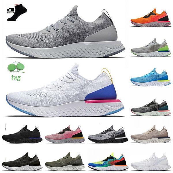 

2023 mens womens epic react jogging running shoes white grey cookies and cream copper flash mowabb sprite belgium olive blue glow sneakers t