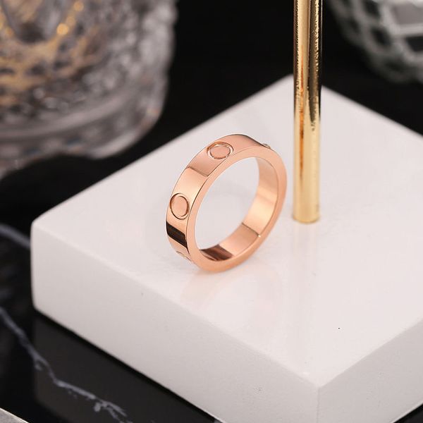 

luxury womens rings crystal love ring couple jewelry for lovers gift never fade multi size bague mens gold silver plated vintage wedding des