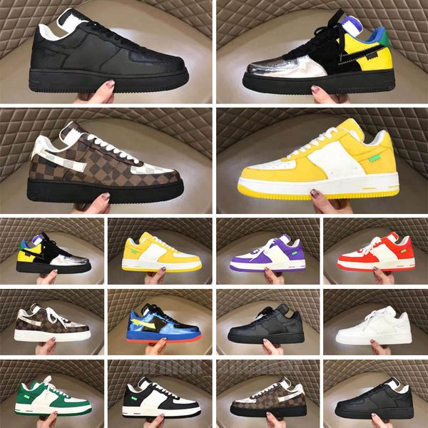 

men women casual shoes men og sneakers sail university gold prm game royal cactus jack mans trainers sports low skateboard one white sneaker, Black