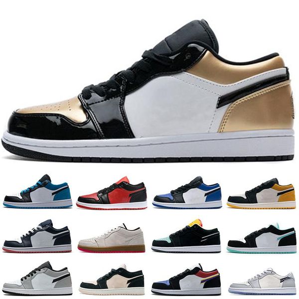 

low 1 basketball shoes 1s unc reverse bred mens sports trainers royal toe laser orange university blue black light smoke grey sneakers