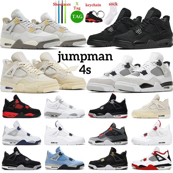 

military black 4 men basketball shoes black cat canvas jumpman 4s fire red white oreo j4 pn dust womens mens trainers sports sneakers tennis