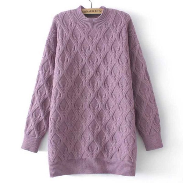 

women's sweaters knits tees women clothing sweater plus size autumn winter curve jumper casual argyle thick long sleeve knitted pullove, White;black