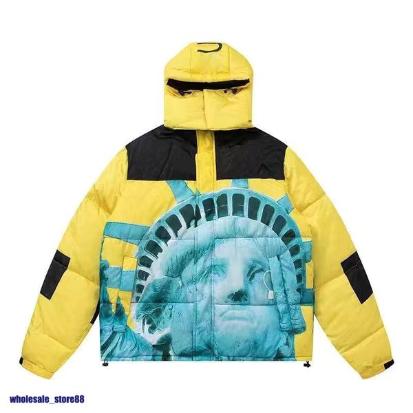 

men's designer luxury classic jacket coat maya winter warm windproof down jacket shiny matte material s-5xl size couple models newstyle, Blue;black