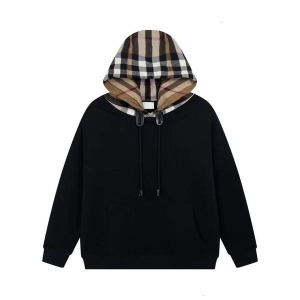 

men s hoodies sweatshirts a full casual hoodie streetwear sweatshirt men clothing 230104, Black