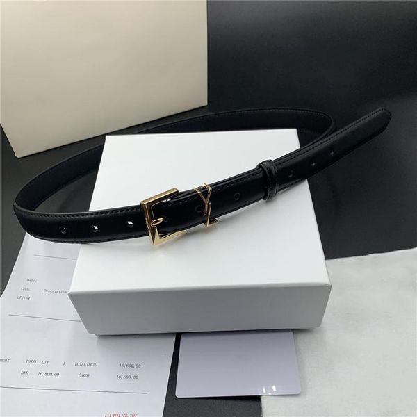 

luxurys women belts designers belt men and women fashion leisure gold silver buckle luxury trend 2colors waistband 7 styles good, Black;brown