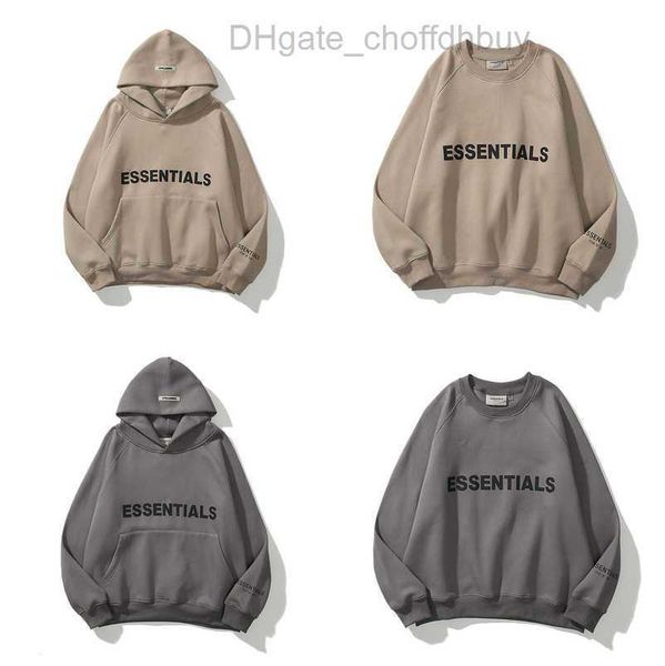 

jackets men's sweatshirts ess luxury hoodies men women essentials chest letter sweater sportswear hooded casual pullover couple sweats, Black;brown