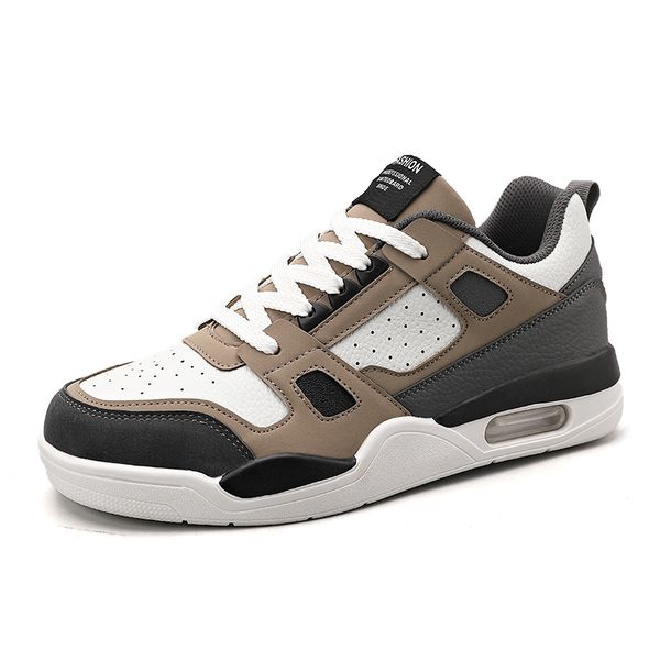 

dress shoes men's sports training sneakers air cushion outdoor running nonslip wearresistant casual 230105, Black