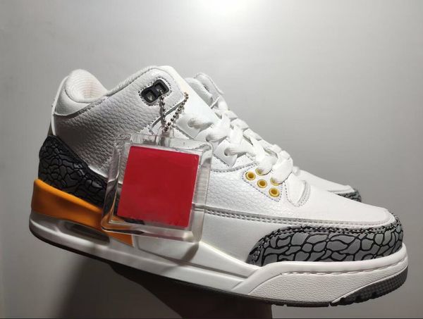 

2023 mens cool grey black court black cement pure white women trainer 3s sneakers