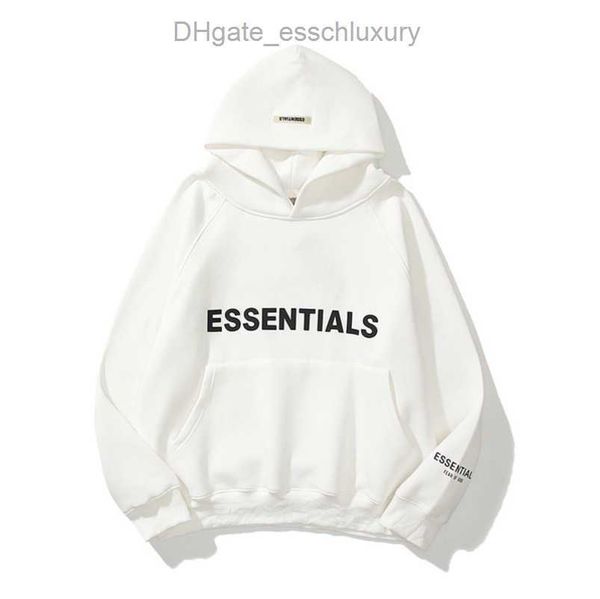 

sweatshirts ess luxury men's jackets hoodies men women letter essentials pullover hoodie hooded hip hop loose sweater casual sweatshir, Black;brown