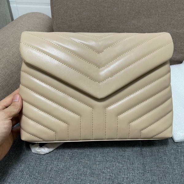 

howellwongs designer loulou shoulder bag matelasse calfskin y-quilted overstitching leather and grosgrain lining large-capacity message hand