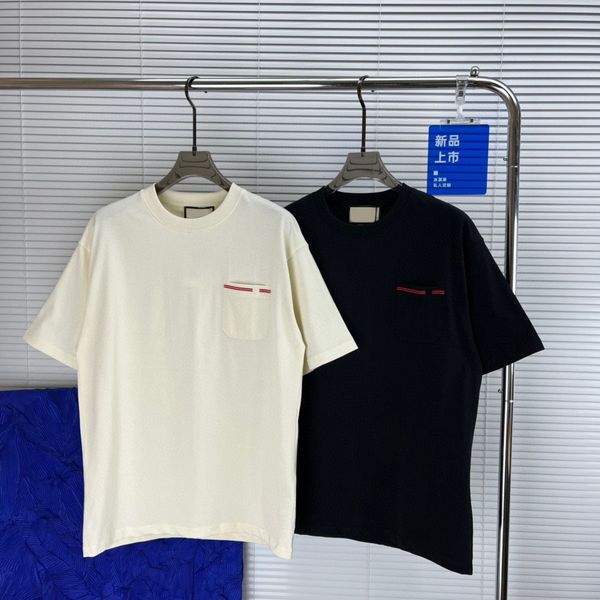 

men's plus tees & polos round neck embroidered and printed polar style summer wear with street pure cotton 21d, Black;brown