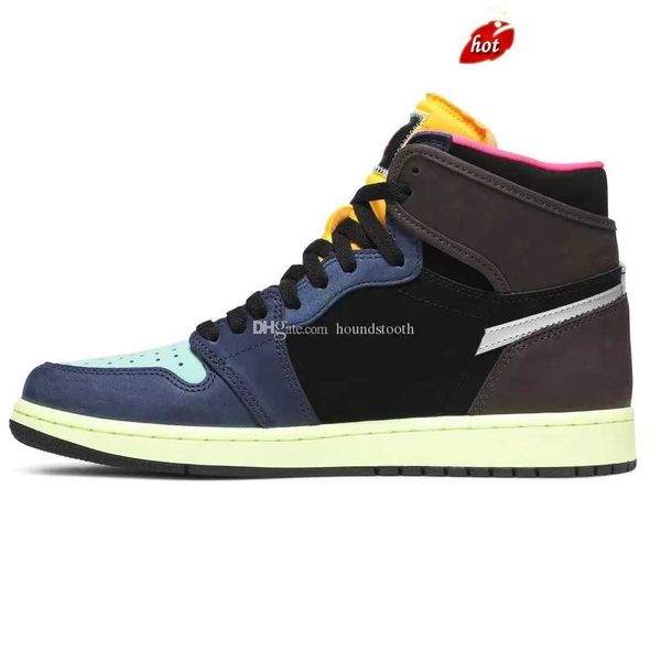 

2023 jumpman 1 high tokyo bio hack basketball shoes 1s sneakers 555088 201, Black