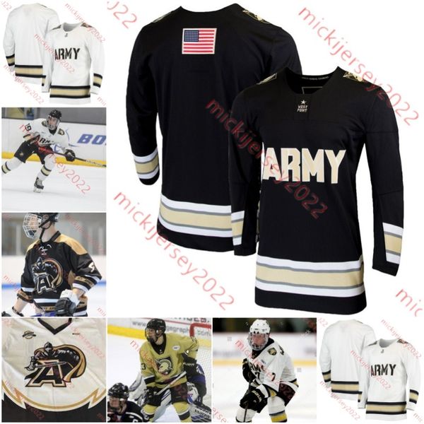 

stitched army black knights custom hockey jersey 24 andrew garby patrick smyth joey dosan trevor smith jude brower eric huss evan szary just