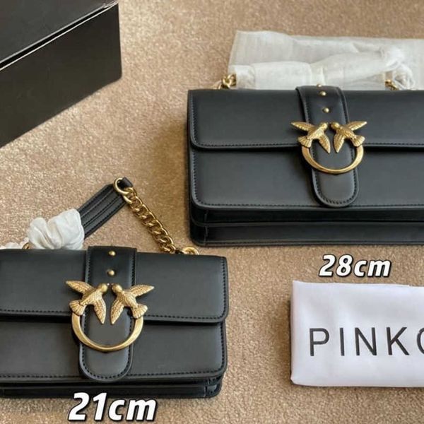 

designer pinkoo bags small ck swallow women 2023 new fashion chain embossed womens double flying birds one shoulder handheld crossbody girl